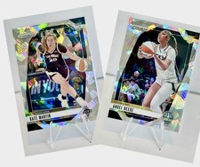 2024 Panini Prizm WNBA Kate Martin Angel Reese Cracked Ice Prizm RC