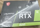 MSI NVIDIA GeForce RTX 3050 8GB GDDR6 Low Profile Graphics Card Fan Heatsink