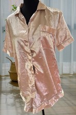 Women pajamas set Short  Top Size L Cream Color  Free Gift .