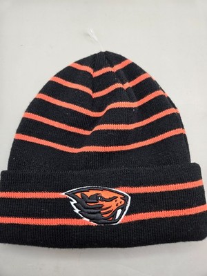 OSU Beavers Knit Beanie Hat Cap Black/Orange FREE SHIPPING