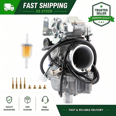 36mm Flatslide Pumper Carburetor For MIKUNI TM36-68 Honda XR400R Yamaha TT400