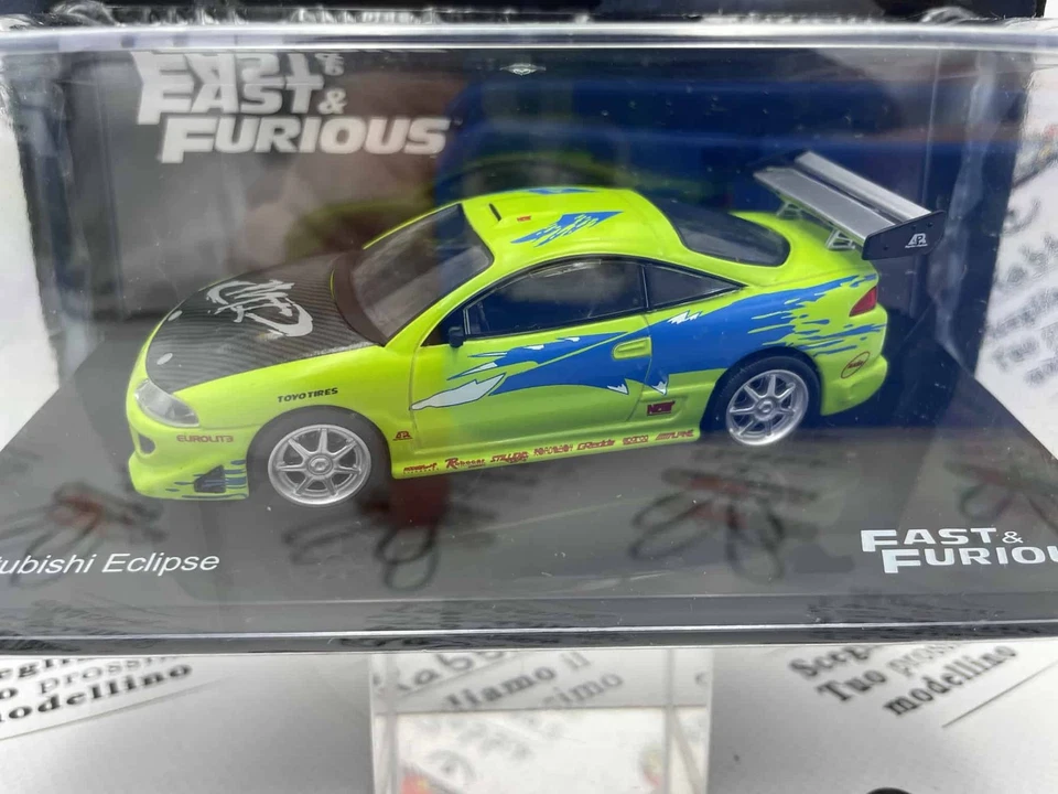 DIE CAST 1/43 " MITSUBISHI ECLIPSE " FAST&FURIOUS - Immagine 2 di 2