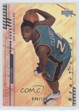 2000 Upper Deck Star Rookie Silver UD Exclusives 48/100 Mateen Cleaves #222 1o3