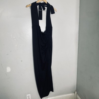 Fashion Nova Don't Cross Me Criss Cross Sexy Maxi Dress Size 2X | eBay
