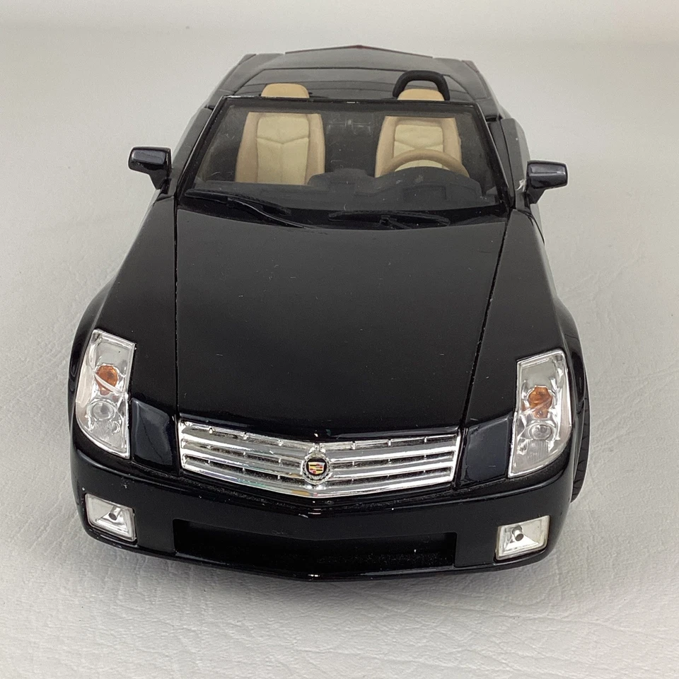 Hot Wheels Whips Cadillac XLR Convertible Negro 310 Motor De Colección 2001 Mattel Foto 3 de 4
