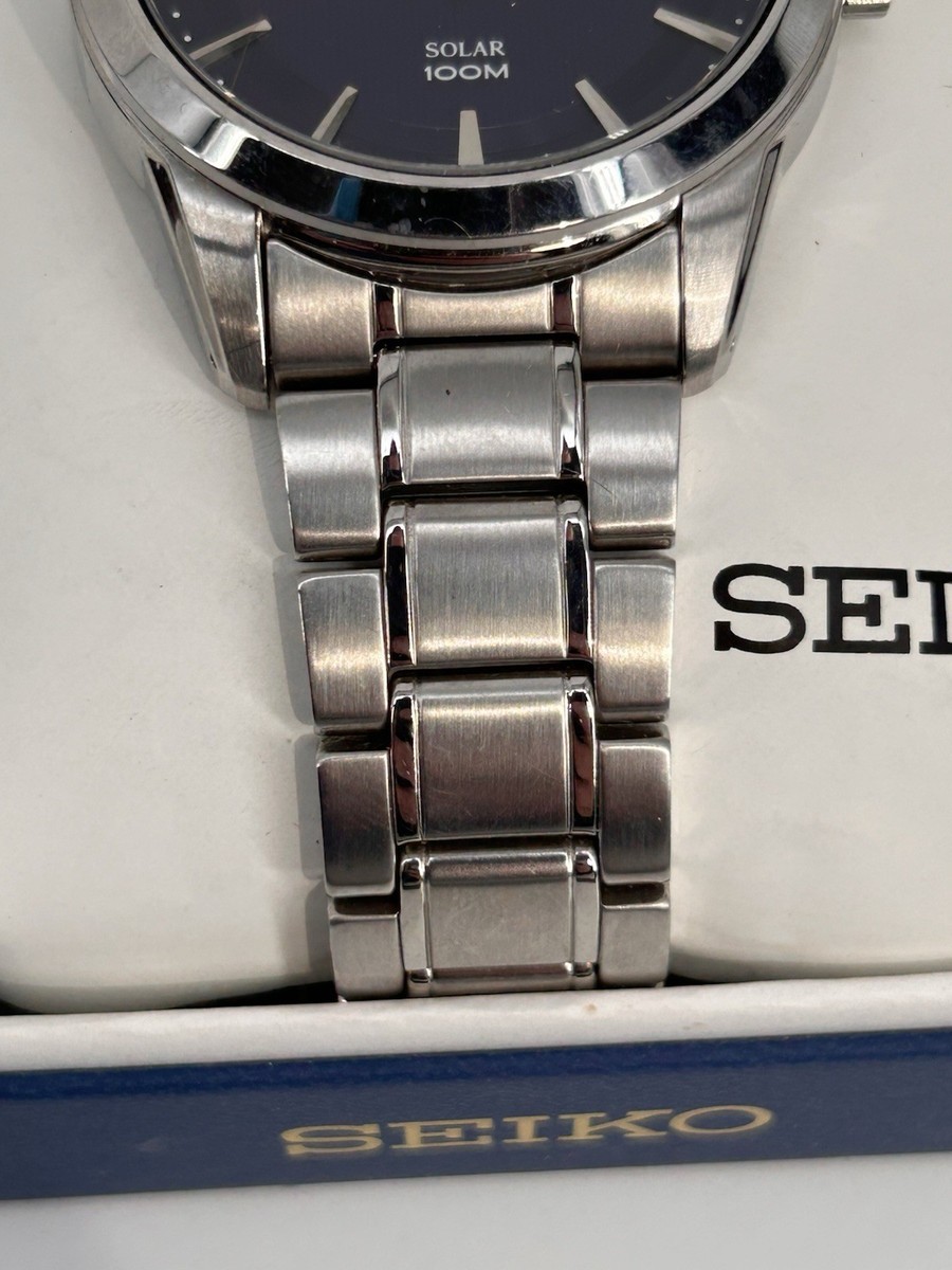 Seiko Solar Blue Men's Watch - SNE361 for sale online | eBay