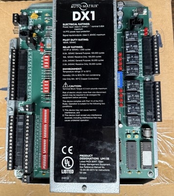 AMERICAN AUTO MATRIX DX-1 Controller