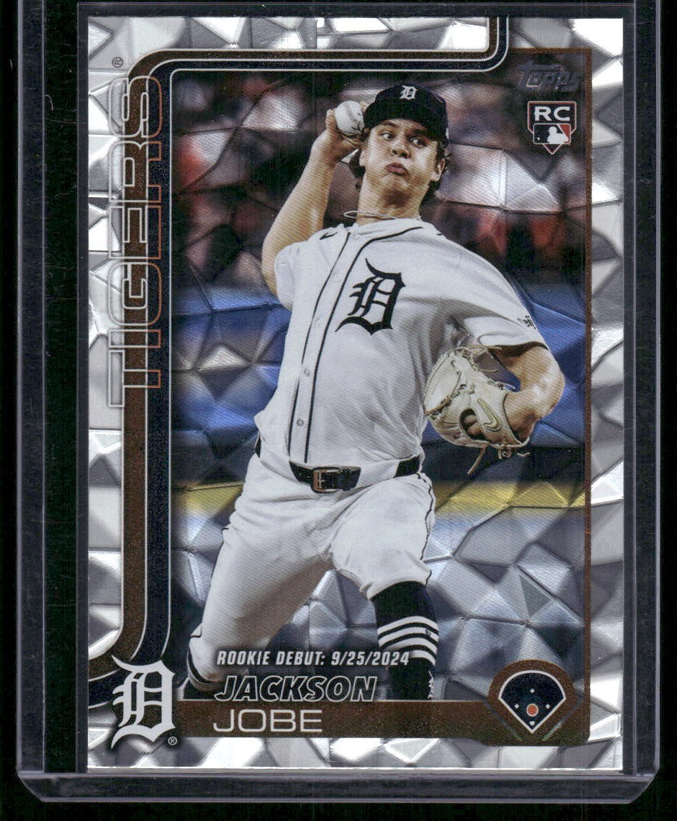 2025 Topps Update Diamante Foil#US193 Jackson Jobe (RC) Detroit Tigers