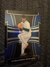 2025 Leaf Metal Alejandro Rosario Blue Base /49
