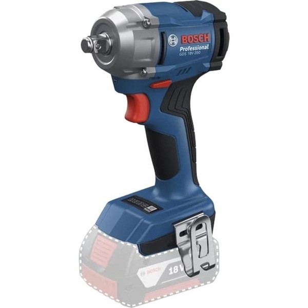 Bosch Akku-Schlagschrauber Gds 18V-350 Professional Solo, 18Volt (Blau, Ohne-image