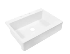 SINKOLOGY Josephine 34" Quick-Fit Farmhouse Apron Front Single Bowl Kitchen Sink