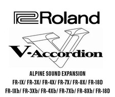 Roland V Accordeon Alpine Sound Expansion FR7X/FR8X/FR3X Oberkrainer