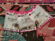 Lot of 3 packs VTG OLD STOCK Mangelsen's 6mm animal doll eyes realistic craft