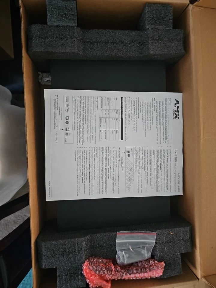 AMX NetLinx NX-2200 Integrated Controller AV Controller For Conference Room - Image 2 of 3