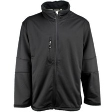 River's End Soft Shell Jacket Mens Black Casual Athletic Outerwear 9250-BK