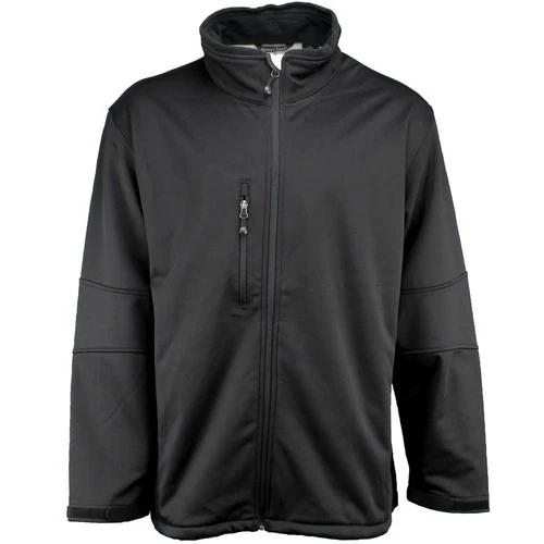 River's End Soft Shell Jacket Mens Black Casual Athletic Outerwear 9250-BK - product listing photo