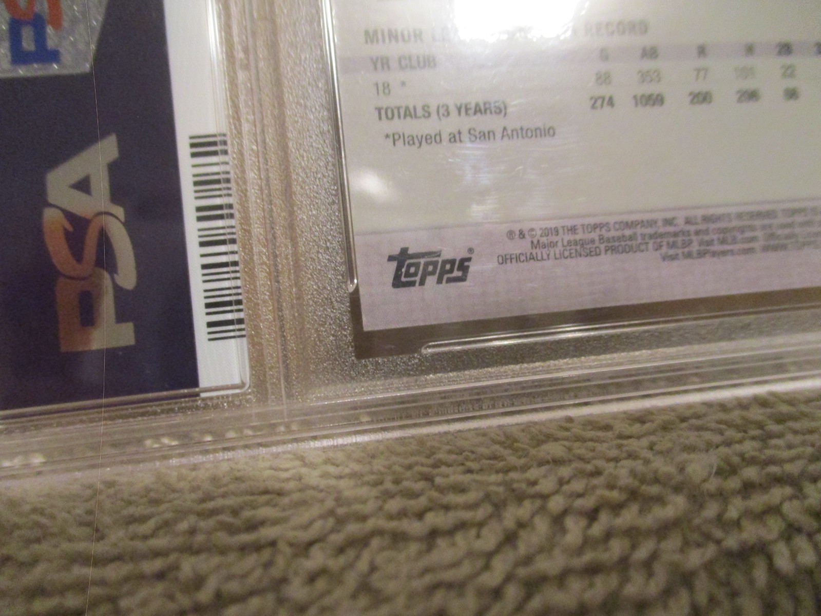 2019 TOPPS CHROME FERNANDO TATIS JR #203 RC ROOKIE REFRACTOR PSA 10 GEM MINT! view 16