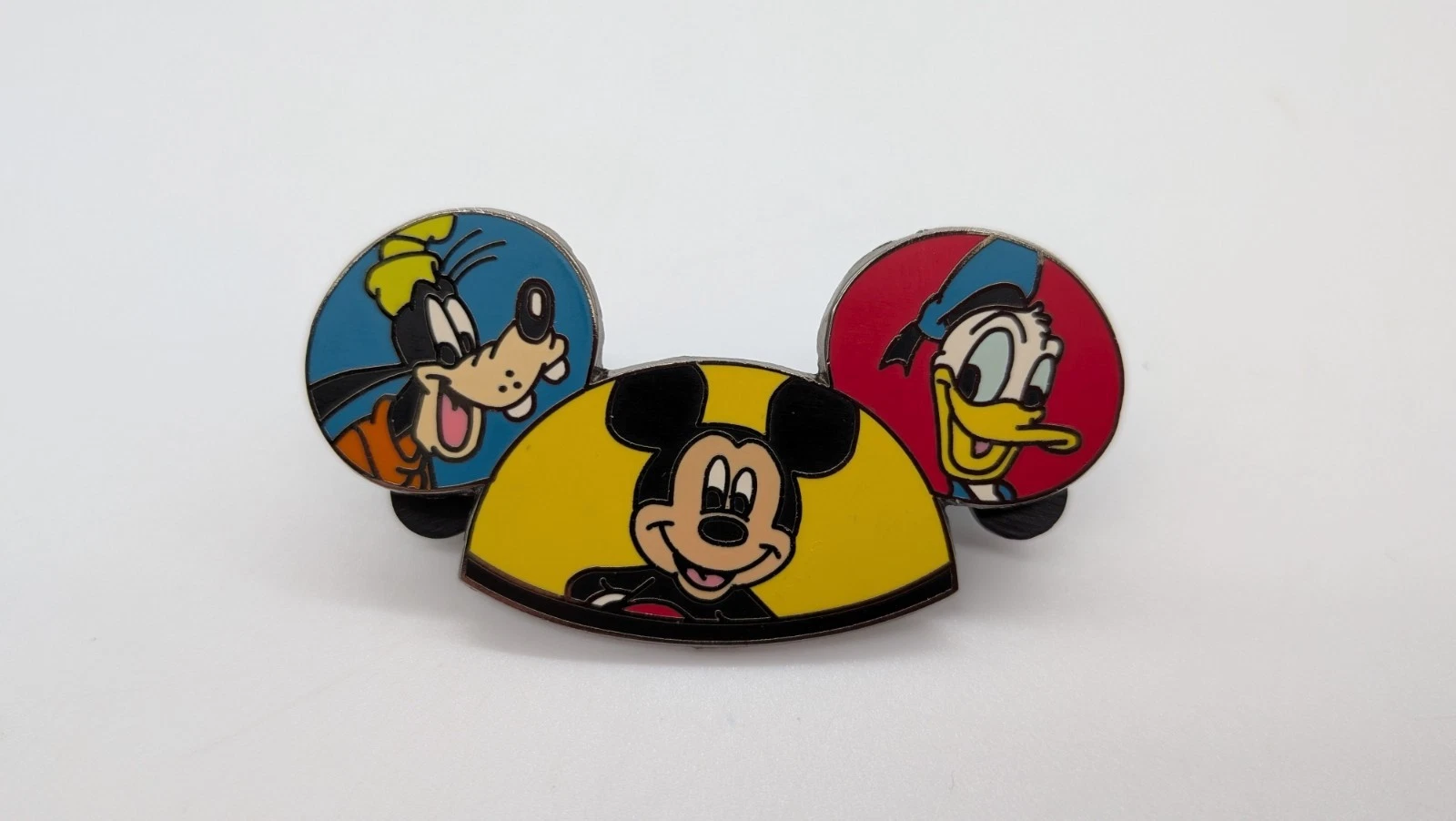 Mickey, Donald and Goofy - Ear Hat Disney Pin 2007
