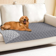 Smiry Waterproof Dog Bed Cover Pet Blanket, Soft Washable Dog Blanket for Furnit
