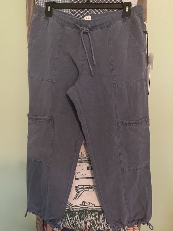 Nichole Miller Retro Look Women’s Xl Gray Pants New With Tags