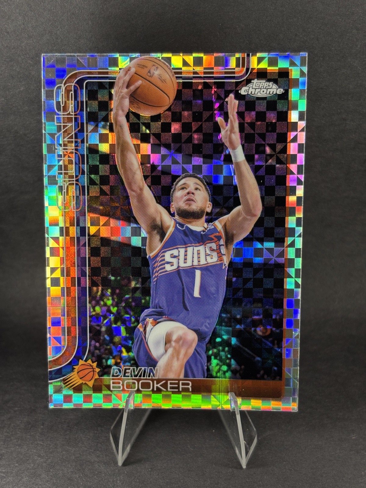 2025-26 Topps Chrome - Devin Booker #195 X-Fractor