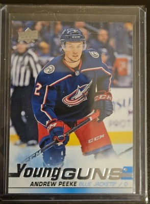 2019-20 Upper Deck Young Guns Andrew Peeke #452 (RC)