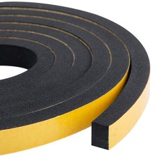 High Density Foam Tape 2Pack, 1/2 Inch Wide X 3/8 Inch Thick, SelfAdhesive Ne...