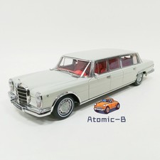 NZG 1:18 Mercedes Benz S600 Pullman W100 Classic Vintage Car Alloy Car Model