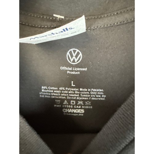 New Volkswagen Racing 91 GTI Graphic T Shirt Mens Black Official Licensed Golf - Picture 5 of 9