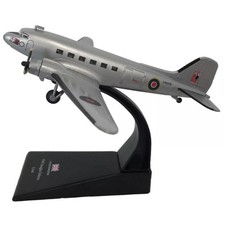 1/144 Scale WWII UK For Douglas C-47 Dakota Mk.IV Transport Plane Model w/ Stand