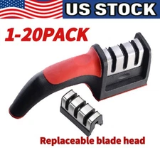 2 In 1 Knife Sharpener Professional Ceramic Tungsten Kitchen Sharpening System