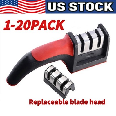 2 In 1 Knife Sharpener Professional Ceramic Tungsten Kitchen Sharpening System
