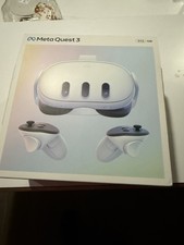 Meta Quest 3 4K VR Headset 512GB, White, All-in-One with Controllers