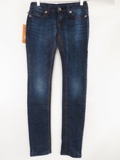True Religion - Joey Jeans - Blue - Distressed Denim Mid Rise - Size 27