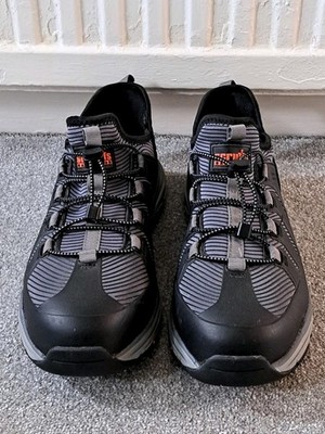 Scruffs Argon S1P SRC Arbeit Sicherheit Turnschuhe Schuhe Composite Toe Midplate UK 7 NEU