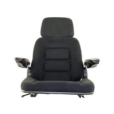 Seat Assembly High Back Seat Black Fabric Fits John Deere Fits New Holland