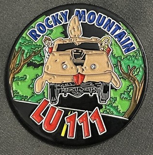 IBEW Local 111 Challenge Coin Denver Colorado Dumb & Dumber Rocky Mountains