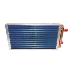 12x21 Water to Air Heat Exchanger Hot Water Coil Outdoor Wood Furnace