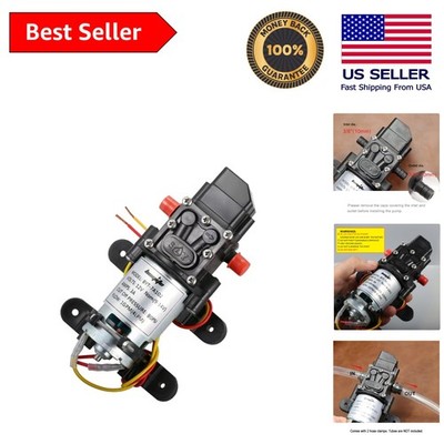 Efficient 12V DC Fresh Water Diaphragm Pump 4L/Min for Recreational Vehicles