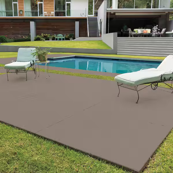 1 Gal. Tan Granite Grip Decorative Flat Interior/Exterior Concrete Floor Coating