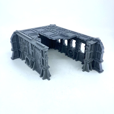 Hab-Bunker Ruined Building Scenery - Warhammer 40k Games Workshop
