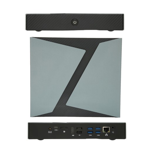 EU Plug Mini PC 8GB 256GB Dual DDR4 2.4G 5.0G Dual Band WiFi 4K Mini Desktop FY
