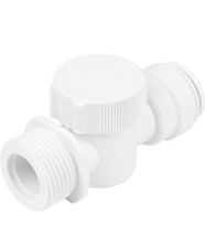 JG Speedfit Push-Fit Plastic Washing Machine Appliance Valve 15 x 3/4" Bsp