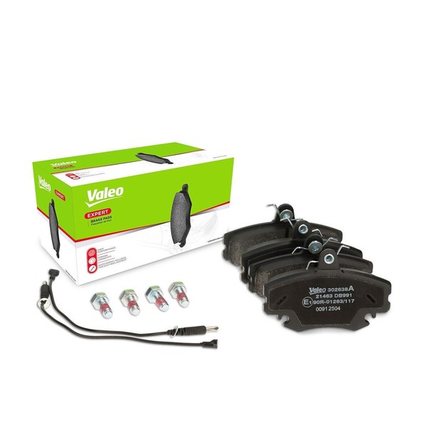 Bremsbelagsatz Scheiben Vorne 18 Mm Valeo FüR U.A. Renault Clio-image