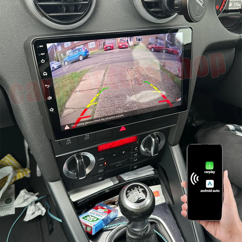 FOR AUDI A3 2003-2012 S3 RS3 9" ANDROID 13 CAR RADIO STEREO CARPLAY GPS WIFI RDS - image 4 of 4