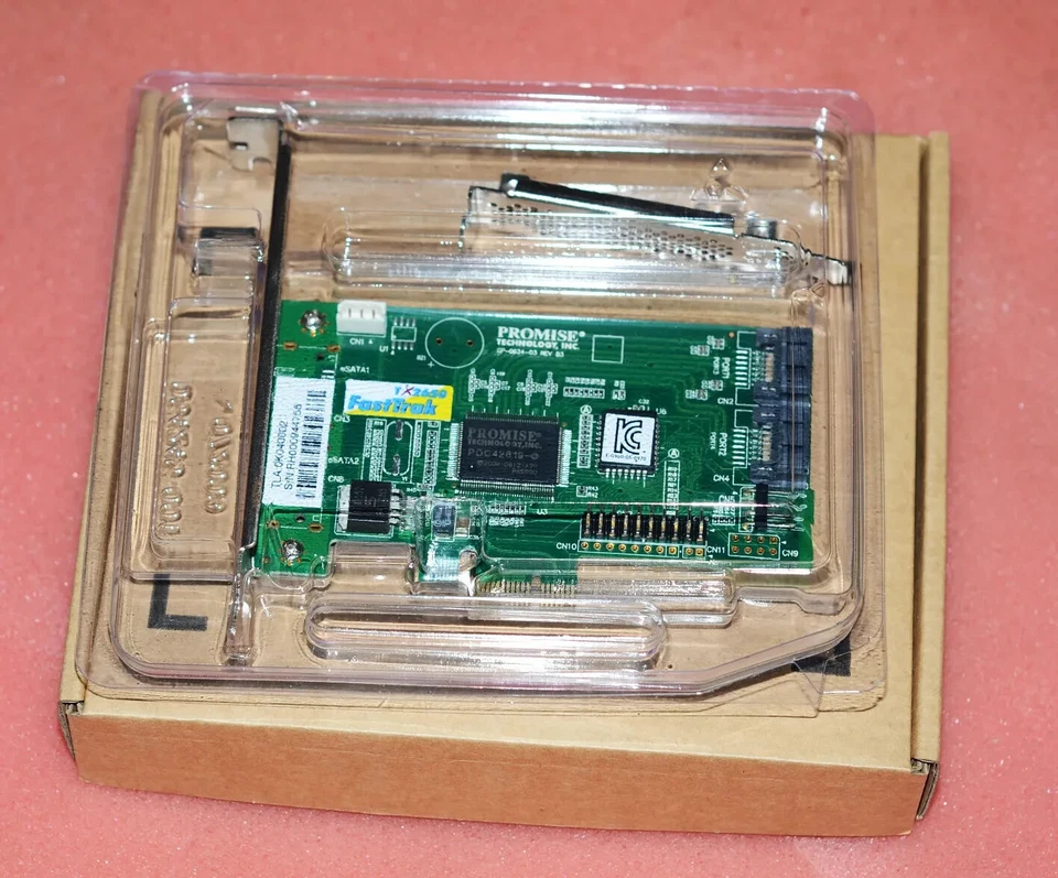 PROMISE FastTrak TX2650 SATAII PCI-E RAID 0/1/5/10 Array Card TX 2650 - Image 4 of 4