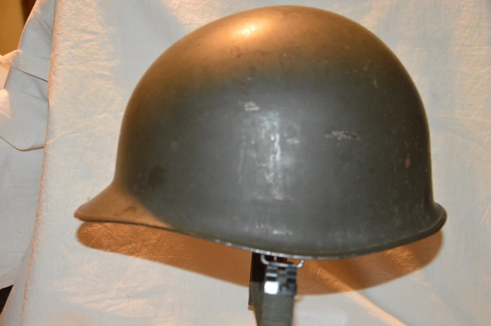 COQUE CASQUE AMERICAIN Mle PARACHUTISTE POST WAR-GUERRE DU VIETNAM-PARATROOPER - Photo 4/4