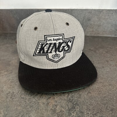 Mitchell And Ness Los Angeles Kings Cap grau verstellbar Mütze NHL Hockey