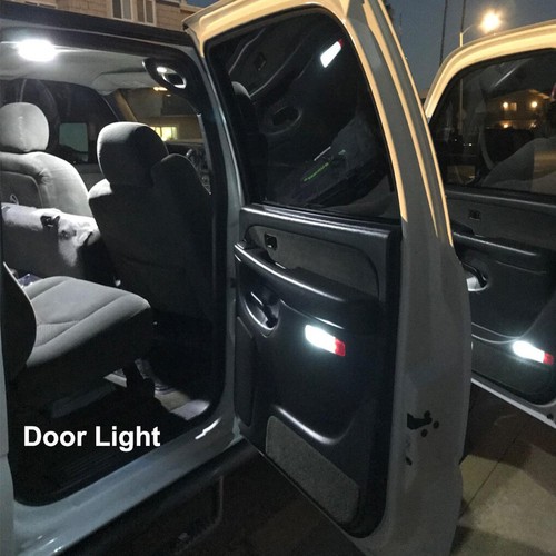 White Interior LED Light Bulbs Package Kit For Chevy Tahoe 2000-2014 +Tool - Picture 16 of 23