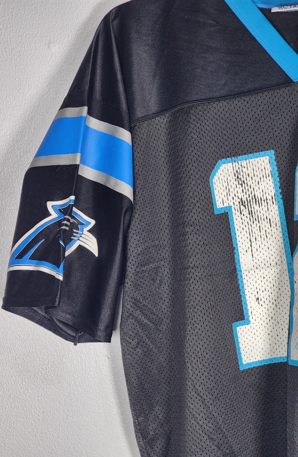 Vintage Carolina Panthers NFL Kerry Collins Jersey Size Xl 50-52 Logo Athletic - Picture 4 of 11
